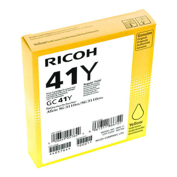 RICOH - 405764 - Ricoh - Toner - Giallo - 405764 - 2.200 pag