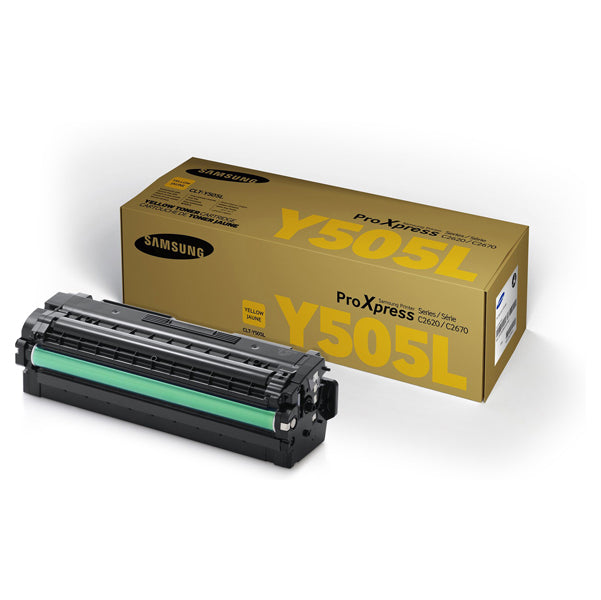 SAMSUNG - SU512A - Samsung-HP - Toner originale - Giallo - CLTY505L-ELS - 3.500 pag