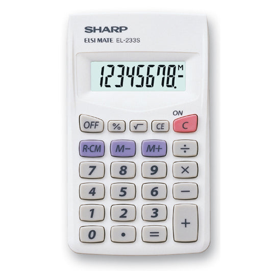 SHARP - EL233SB - Sharp - Calcolatrice tascabile - EL233SB