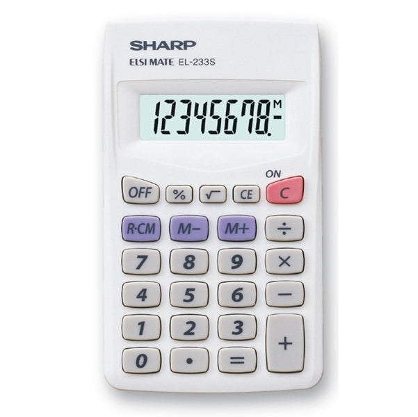 SHARP - EL233SB - Sharp - Calcolatrice tascabile - EL233SB