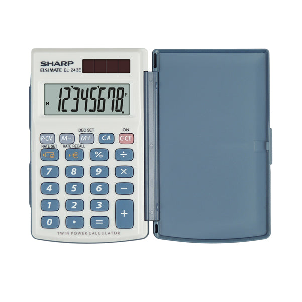 SHARP - EL243EB - Sharp - Calcolatrice tascabile - EL243EB
