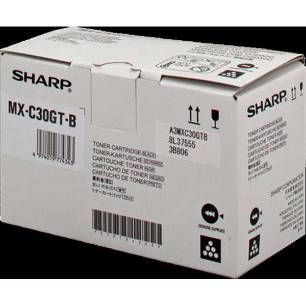 SHARP - MXC30GTB - Sharp - Toner - Nero - MXC30GTB - 6.000 pag
