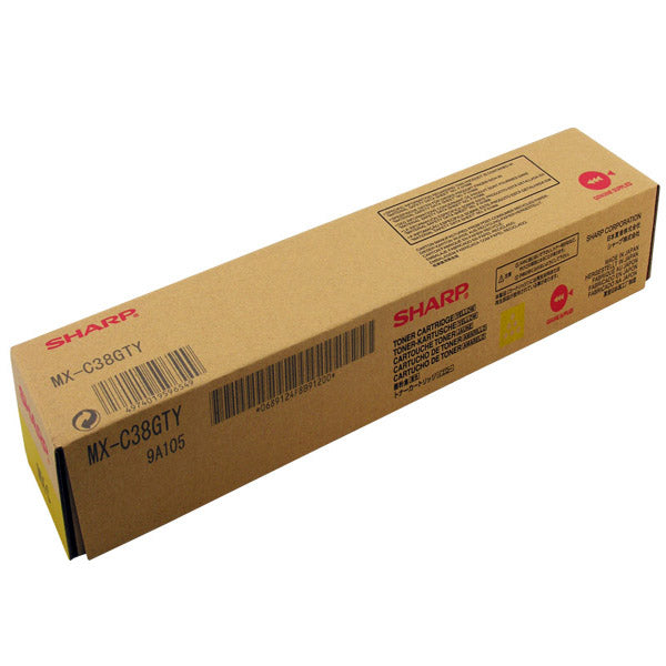 SHARP - MXC38GTY - Sharp - Toner - Giallo - MXC38GTY - 10.000 pag