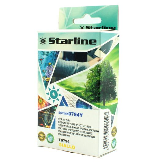 STARLINE - JNEP0794Y - Starline - Cartuccia ink - per Epson - Giallo - C13T07944010 -T0794 - 13,8 ml