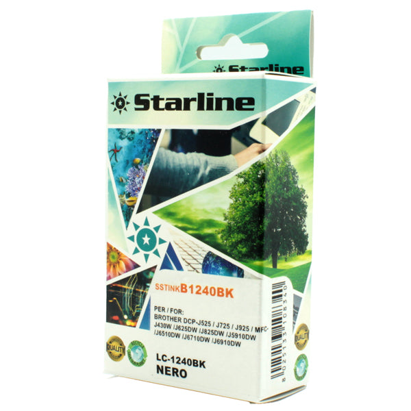 STARLINE - JNBR1240B - Starline - Cartuccia ink - per Brother - Nero - LC1240BK - 16,6ml