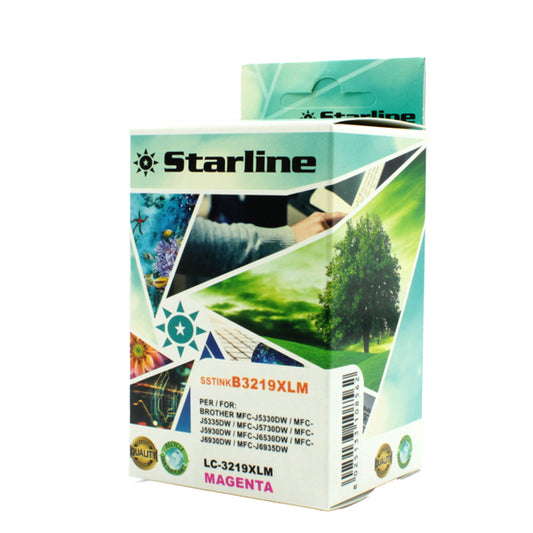 STARLINE - JNBR3219M - Starline - Cartuccia ink - per Brother - Magenta - LC3219XLM - 17ml