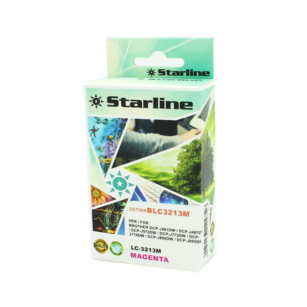 STARLINE - JNBR3213M - Starline - Cartuccia Ink per print C-BROTHER LC-3213M - Magenta