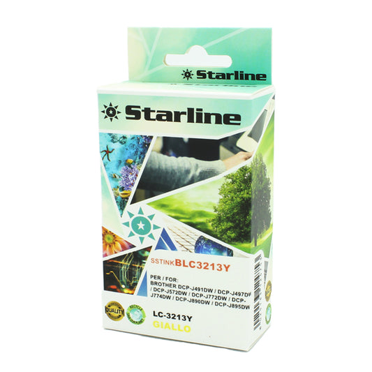 STARLINE - JNBR3213Y - Starline - Cartuccia Ink per print C-BROTHER LC-3213Y - Giallo