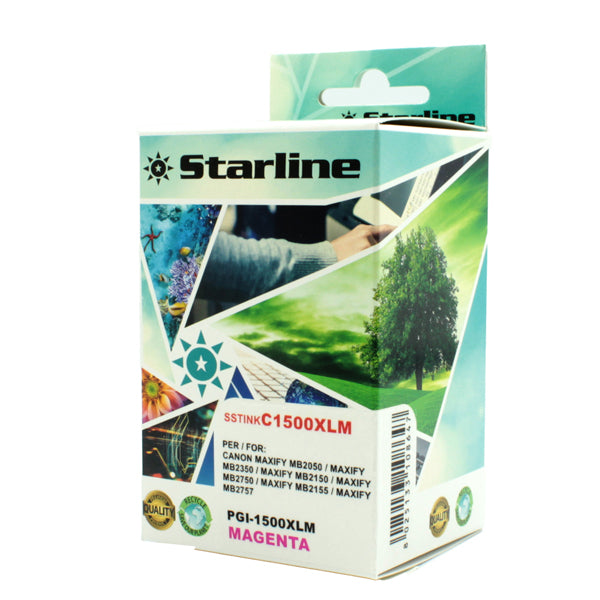 STARLINE - JNCA1500M - Starline - Cartuccia ink - per Canon - Magenta - PGI-1500XLM - 11,5ml