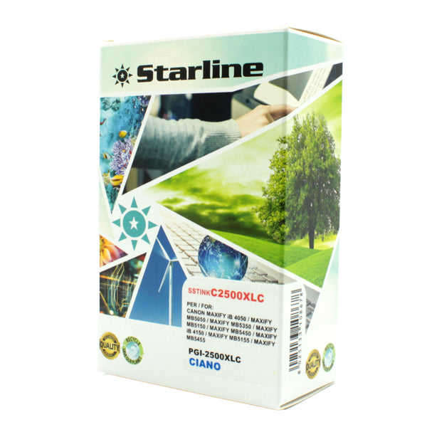 STARLINE - JNCA2500C - Starline - Cartuccia ink - per Canon - Ciano - PGI-2500XLC -  21 ml