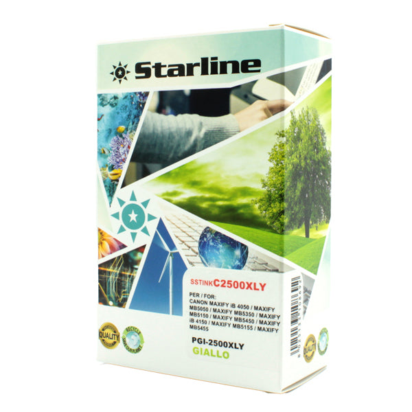 STARLINE - P10C2500XLYE - Starline - Cartuccia ink - per Canon - Giallo - PGI-2500XLY -  20,4ml