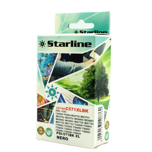 STARLINE - JNCA571B - Starline - Cartuccia ink - per Canon - Nero - CLI571BK - 12,4ml