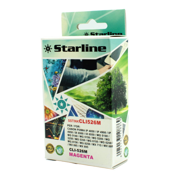 STARLINE - JNCA526M - Starline - Cartuccia ink - per Canon - Magenta - CLI526 M - 9ml