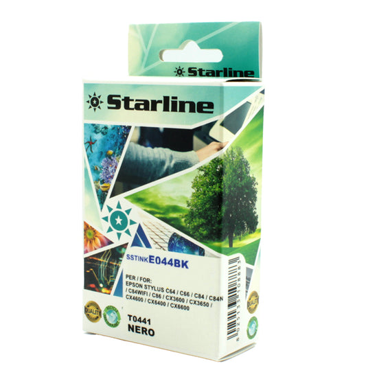 STARLINE - JNEPC64B - Starline - Cartuccia ink - per Epson - Nero - C13T044120 - 14ml