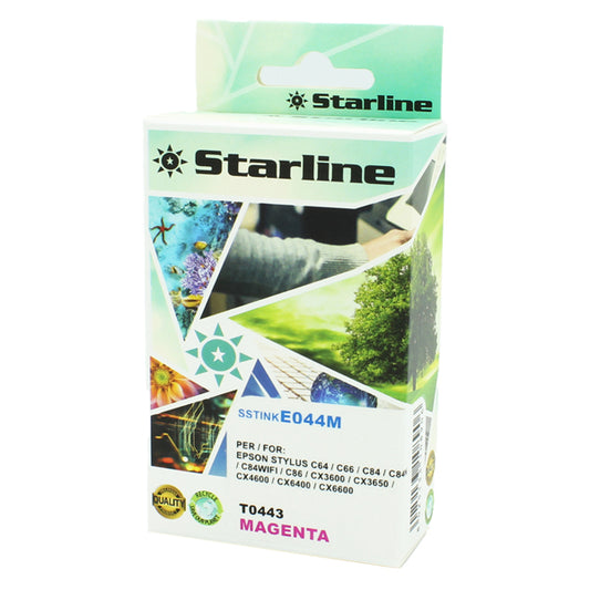 STARLINE - JNEPC64M - Starline - Cartuccia ink - per Epson - Magenta - C13T044320 - 14ml