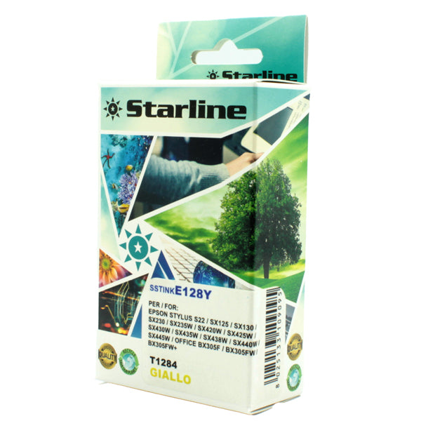 STARLINE - JNEP128Y - Starline - Cartuccia ink - per Epson - Giallo - C13T12844012 - T1284 - 7ml
