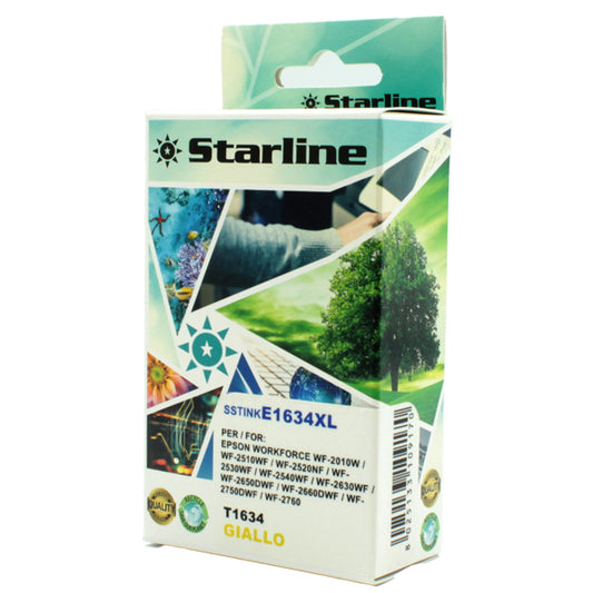 STARLINE - JNEP16Y - Starline - Cartuccia ink - per Epson - Giallo - C13T16344012 - 16XL - 10ml