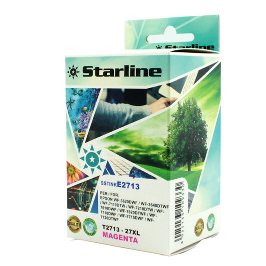 STARLINE - JNEP27M - Starline - Cartuccia ink - per Epson - Magenta - C13T27134012 - 27XL - 15ml