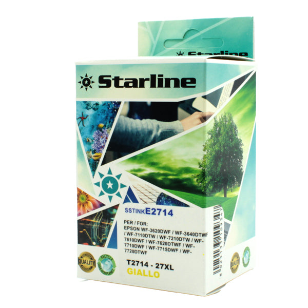 STARLINE - JNEP27Y - Starline - Cartuccia ink - per Epson - Giallo - C13T27144012 - 27XL - 15ml