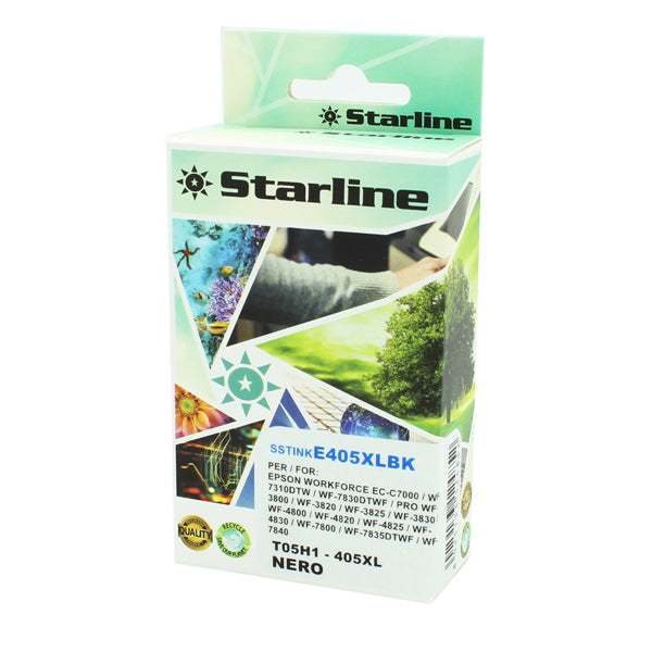 STARLINE - JNEP405B - Starline - Cartuccia Ink compatibile per Epson 405XL - Nero - 25ml