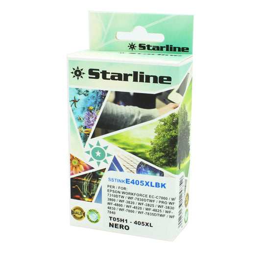 STARLINE - JNEP405B - Starline - Cartuccia Ink compatibile per Epson 405XL - Nero - 25ml