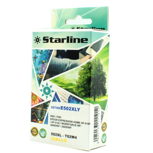 STARLINE - JNEP502Y - Starline - Cartuccia Ink - per Epson - Giallo - C13T02W44010 - 502XL - 12ml