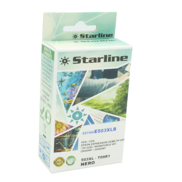 STARLINE - JNEP503B - Starline Cartuccia Nero 503XL_Peperoncino Pag 550 - SSTINKE503XLB -  Conf. da 1 Pz.
