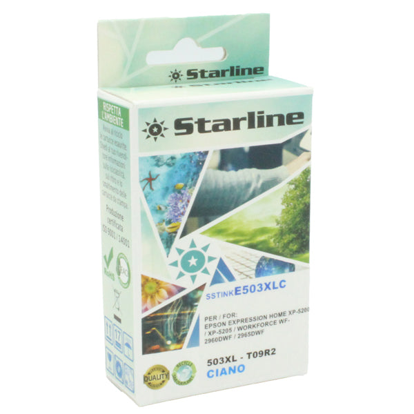 STARLINE - JNEP503C - Starline Cartuccia Ciano 503XL_Peperoncino Pag 470 - SSTINKE503XLC -  Conf. da 1 Pz.