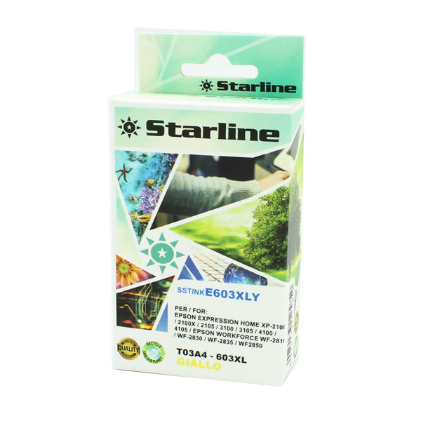 STARLINE - JNEP603Y - Starline - Cartuccia 603XL Stella Marina - Giallo - 13ml
