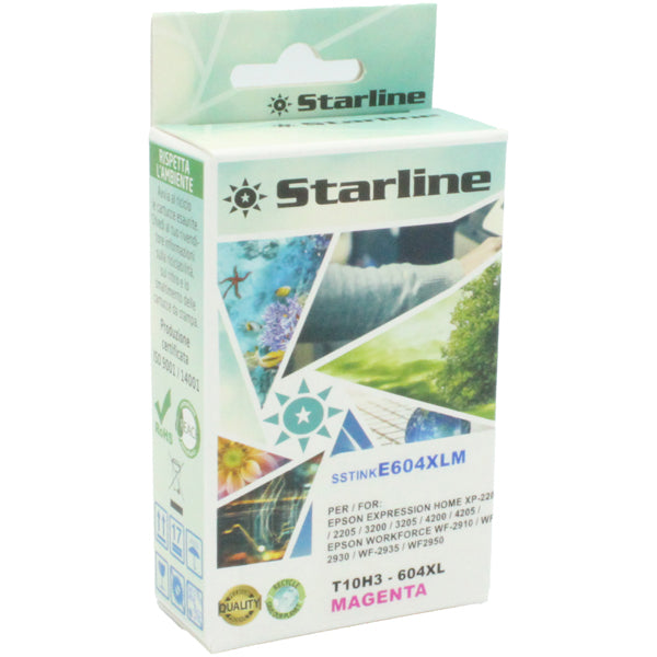 STARLINE - JNEP604M - Starline Cartuccia Magenta 604XL_Ananas Pag 350 - SSTINKE604XLM -  Conf. da 1 Pz.
