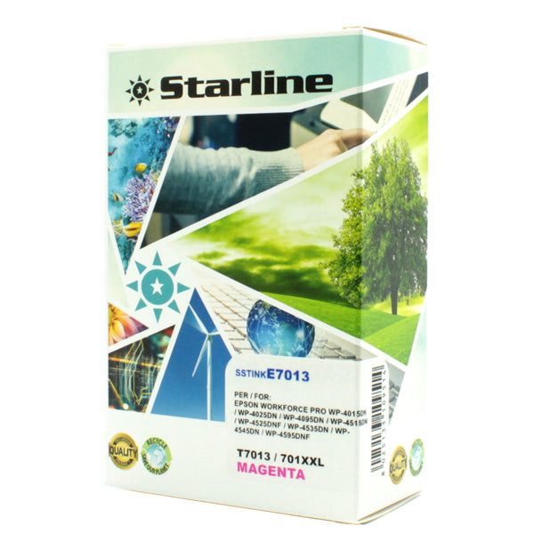 STARLINE - JNEP701M - Starline - Cartuccia ink - per Epson - Magenta - C13T70134010 - T7013 35ml