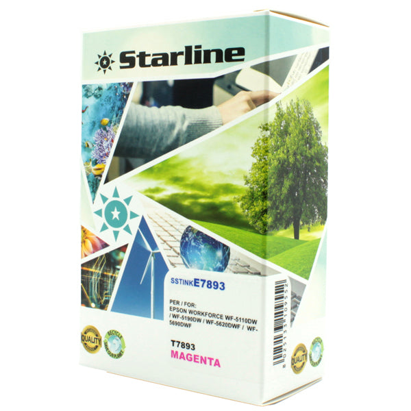 STARLINE - JNEP7893M - Starline - Cartuccia ink - per Epson - Magenta - T7893 -  C13T789340 - 55ml