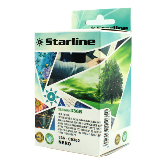 STARLINE - JRHP336 - Starline - Cartuccia ink Compatibile - per  HP 336 - Nero