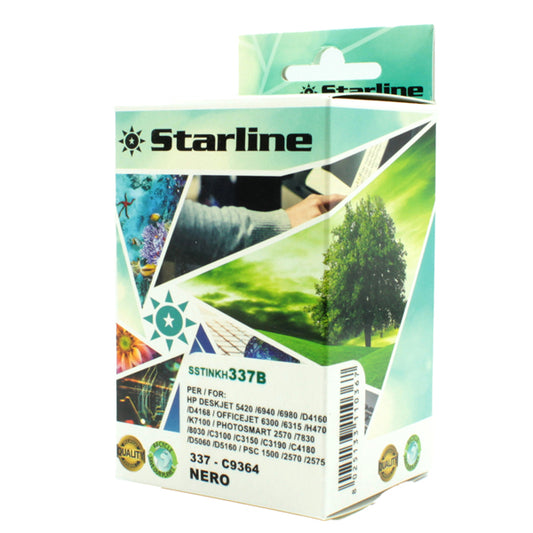 STARLINE - JRHP337 - Starline - Cartuccia ink Compatibile - per  HP 337 - Nero - C9364EE