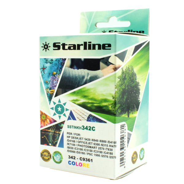 STARLINE - JRHP342 - Starline - Cartuccia ink Compatibile - per HP 342 -Colore