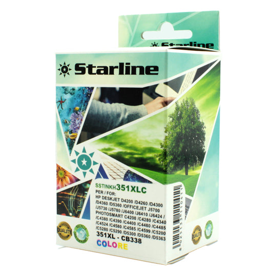 STARLINE - JRHP351XLC - Starline - Cartuccia Ink Compatibile - per HP 315XL- C-M-Y - CB338EE -19 ml