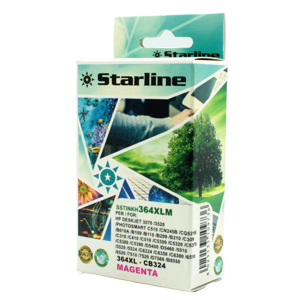 STARLINE - JNHP364M - Starline - Cartuccia ink Compatibile  - per HP 364XL- Magenta - CB324E - 14,6ml