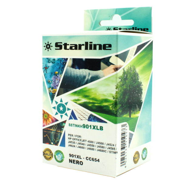 STARLINE - JRHP901XLB - Starline - Cartuccia ink Compatibile - per HP 901XL - Nero