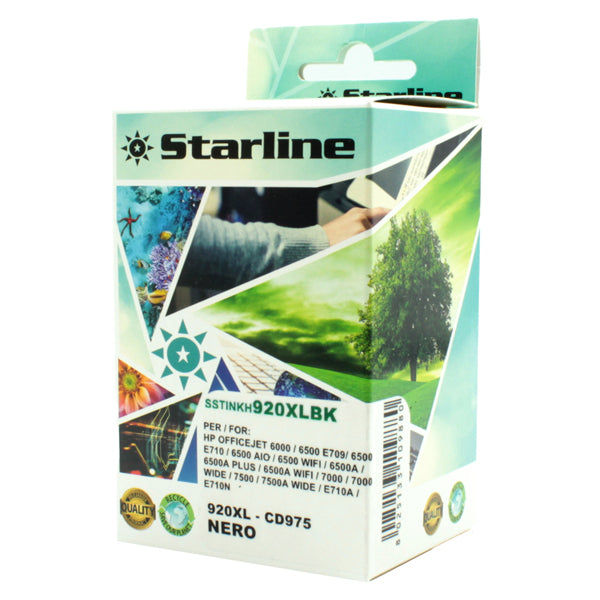 STARLINE - JNHP920B - Starline - Cartuccia ink Compatibile - per HP n. 920 e 920XL - Nero
