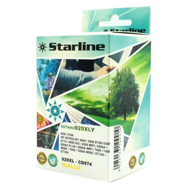 STARLINE - JNHP920Y - Starline - Cartuccia ink Compatibile - per HP n. 920 e 920XL - Giallo
