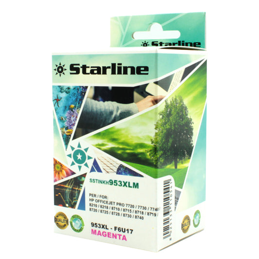STARLINE - JNHP953M - Starline - Cartuccia ink Compatibile - per HP 953XL - Magenta - HPF6U17AE - 26ml