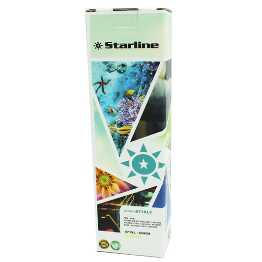 STARLINE - JNHP971Y - Starline - Cartuccia ink Compatibile - per HP 971 - Giallo - 113ml