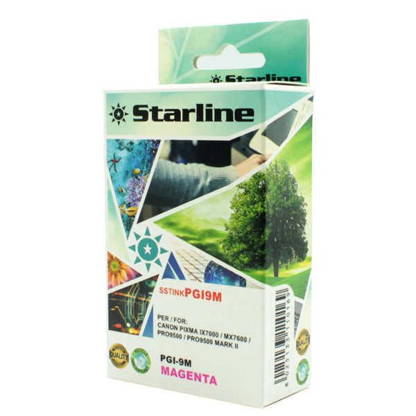 STARLINE - JNCA9M - Starline - Cartuccia ink - per Canon - Magenta - PGI9 MA - 13,4ml