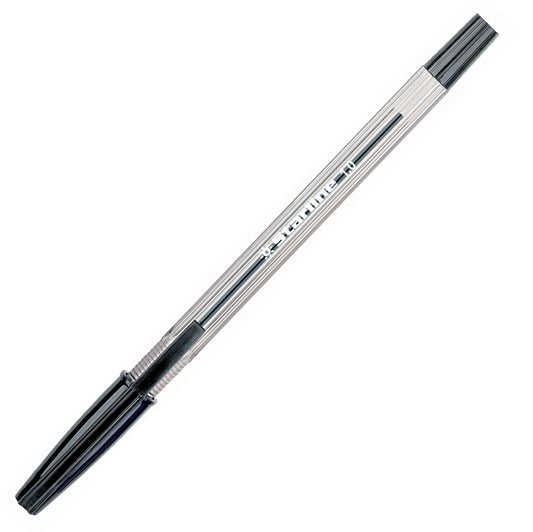 STARLINE - STL1108 - Penna a sfera con cappuccio - punta media 1,0mm - nero  - Starline -  conf. 50 pezzi