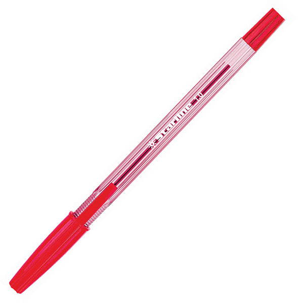 STARLINE - STL1109 - Penna a sfera con cappuccio  - punta media 1,0mm - rosso - Starline -  conf. 50 pezzi