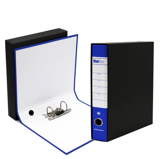 STARLINE - stl4030 - Registratore Starbox - dorso 5 cm - commerciale 23 x 30 cm - blu - Starline