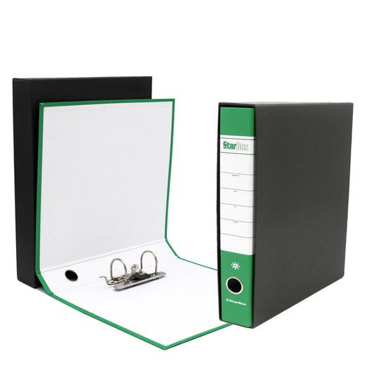 STARLINE - stl4032 - Registratore Starbox - dorso 5 cm - commerciale 23 x 30 cm - verde - Starline