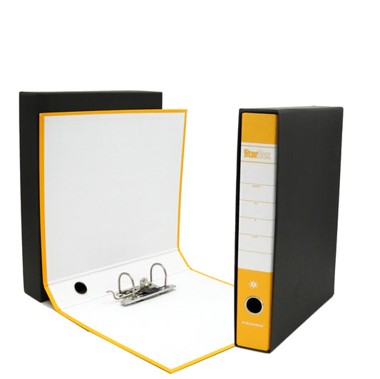 STARLINE - stl4033 - Registratore Starbox - dorso 5 cm - commerciale 23 x 30 cm - giallo - Starline