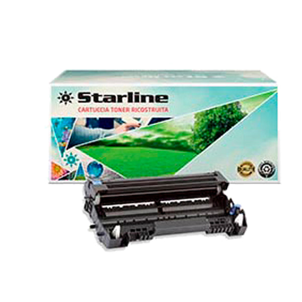 STARLINE - K12249TA - Starline - Tamburo Ricostruito - per Brother - Nero - DR3100 - 25.000 pag