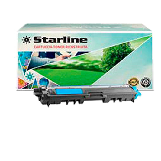 STARLINE - K18704TA - Starline - Toner Ricostruito - per Brother - Ciano - TN241C - 1.400 pag